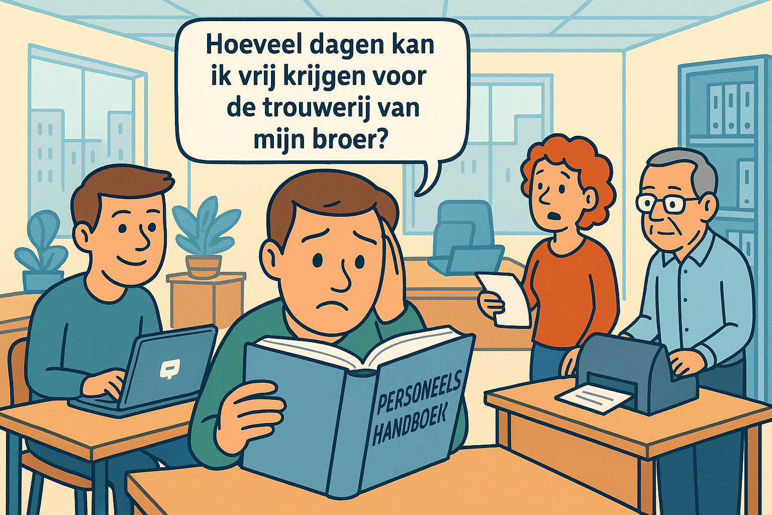 Zo beantwoordt je personeelshandboek automatisch HR-vragen (zonder extra werk)
